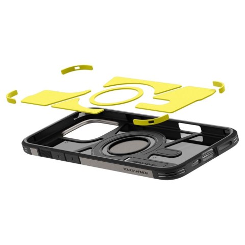 Etui case na iPhone 16 Pro z podstawką Tough Armor MagSafe - gunmetal Etui case na iPhone 16 Pro z podstawką Tough Armor MagSafe - gunmetal