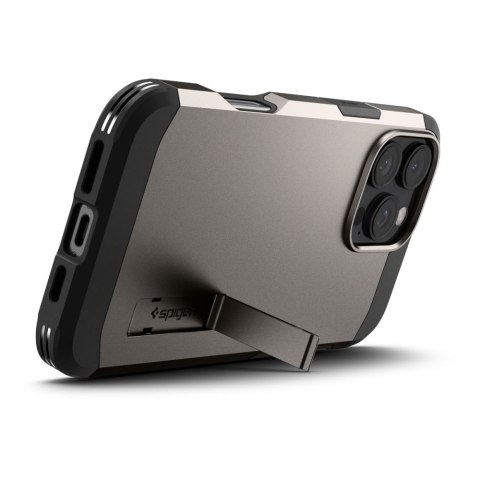 Etui case na iPhone 16 Pro z podstawką Tough Armor MagSafe - gunmetal Etui case na iPhone 16 Pro z podstawką Tough Armor MagSafe - gunmetal