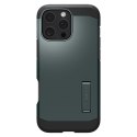 Etui case na iPhone 16 Pro z podstawką Tough Armor MagSafe - zielone