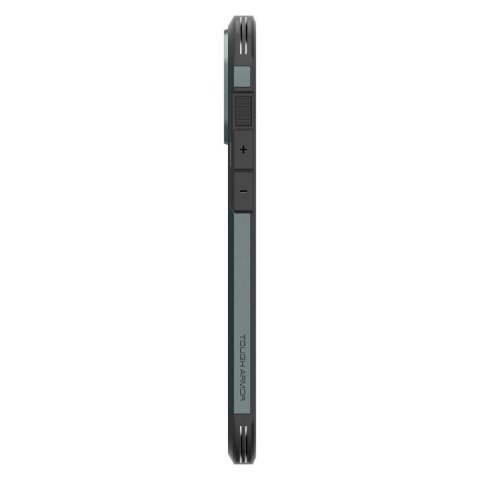 Etui case na iPhone 16 Pro z podstawką Tough Armor MagSafe - zielone Etui case na iPhone 16 Pro z podstawką Tough Armor MagSafe - zielone