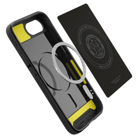 Etui case na iPhone 16e Rugged Armor MagSafe - czarne Etui case na iPhone 16e Rugged Armor MagSafe - czarne