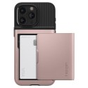 Etui case na iPhone 15 Pro Slim Armor CS - różowe