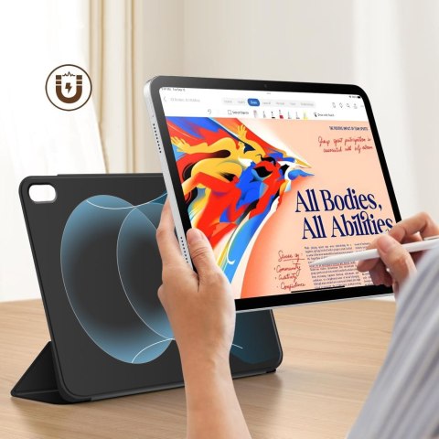 Etui ochronne na iPad 10.9'' 2022 / iPad 11'' 2025 Smartcase Magnetic - czarne Etui ochronne na iPad 10.9'' 2022 / iPad 11'' 2025 Smartcase Magnetic - czarne