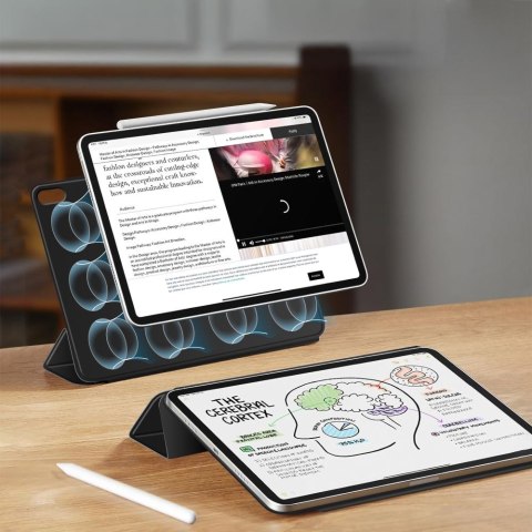 Etui ochronne na iPad 10.9'' 2022 / iPad 11'' 2025 Smartcase Magnetic - czarne Etui ochronne na iPad 10.9'' 2022 / iPad 11'' 2025 Smartcase Magnetic - czarne