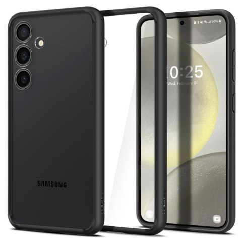 Etui plecki na Samsung Galaxy S24 Ultra Hybrid - czarny mat