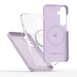 Etui pokrowiec na Samsung Galaxy S25 Edge Liquid Silicone MagSafe - fioletowe