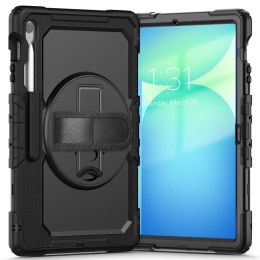 Etui pokrowiec na Samsung Galaxy Tab S10 FE+ Solid - czarne
