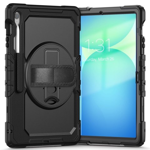 Etui pokrowiec na Samsung Galaxy Tab S10 FE+ Solid - czarne