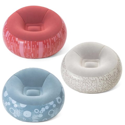 Fotel dmuchany pufa Bestway 75052 niebieski Fotel dmuchany pufa Bestway 75052 niebieski