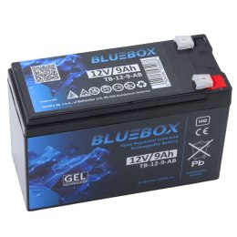BLUEBOX Akumulator Żelowy VRLA AGM 12V9Ah Do Auta Na Akumulator