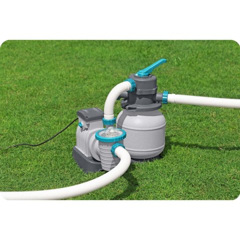Pompa piaskowa do basenów + tabletki multifunkcyjne 6056 l/h Bestway 58497