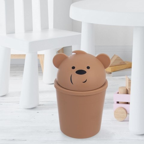 Kosz na śmieci odpady mini łazienkowy stołowy stół miś 1,5 l Kosz na śmieci odpady mini łazienkowy stołowy stół miś 1,5 l