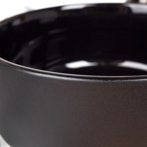 Miseczka ceramiczna czarna 9 cm, 150 ml Miseczka ceramiczna czarna 9 cm, 150 ml