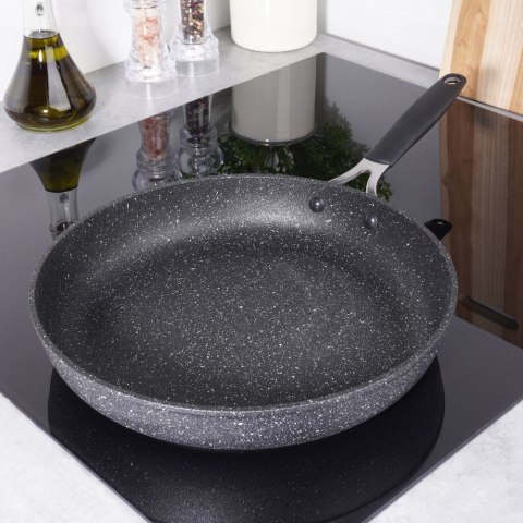 Patelnia granitowa nieprzywierająca STONER 28 cm Patelnia granitowa nieprzywierająca STONER 28 cm