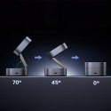 3w1 Ładowarka indukcyjna MagSafe Qi na telefon słuchawki z portem USB-C - czarna