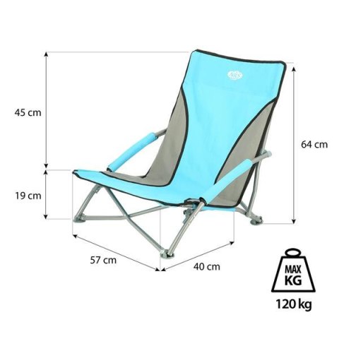 NC3035 NIEBIESKI KRZESŁO PLAŻOWE NILS CAMP NC3035 NIEBIESKI KRZESŁO PLAŻOWE NILS CAMP
