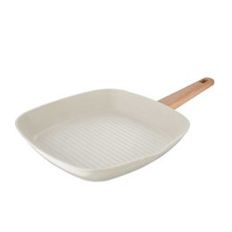 PATELNIA MARMURKOWA GRILLOWA 28cm BERGNER BG-34743 NATURALLY