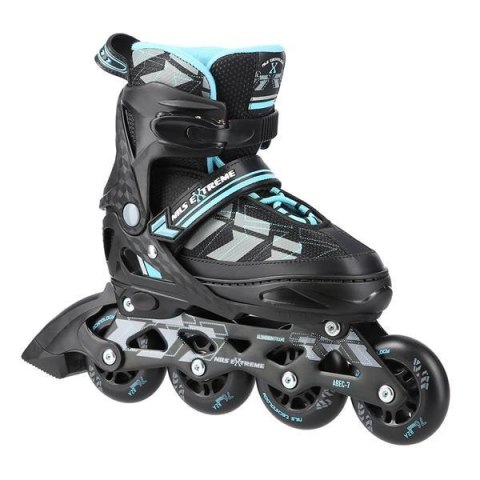 NA11002 CZARNO/NIEBIESKIE ROZM. L (39-42) ŁYŻWOROLKI NILS EXTREME NA11002 CZARNO/NIEBIESKIE ROZM. L (39-42) ŁYŻWOROLKI NILS EXTREME