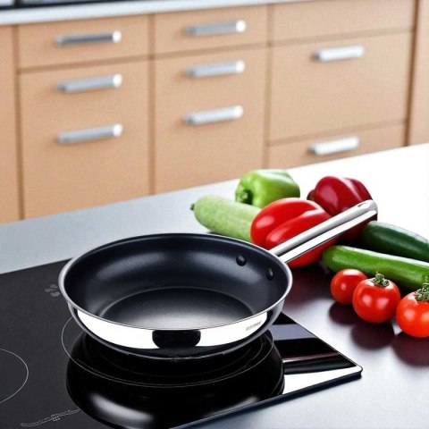 PATELNIA STALOWA 24cm GOURMET LINE BERGNER BG-32161 XYLAN PATELNIA STALOWA 24cm GOURMET LINE BERGNER BG-32161 XYLAN