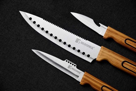 ZESTAW NOŻY KUCHENNYCH BERGNER BG-39420 CHARCOAL ZESTAW NOŻY KUCHENNYCH BERGNER BG-39420 CHARCOAL
