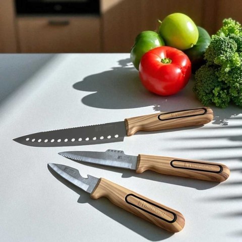 ZESTAW NOŻY KUCHENNYCH BERGNER BG-39420 CHARCOAL ZESTAW NOŻY KUCHENNYCH BERGNER BG-39420 CHARCOAL