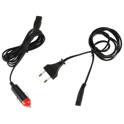 Lodówka turystyczna elektryczna samochodowa mini na jedzenie kosmetyki grzanie chłodzenie 2w1 4L biała Lodówka turystyczna elektryczna samochodowa mini na jedzenie kosmetyki grzanie chłodzenie 2w1 4L biała