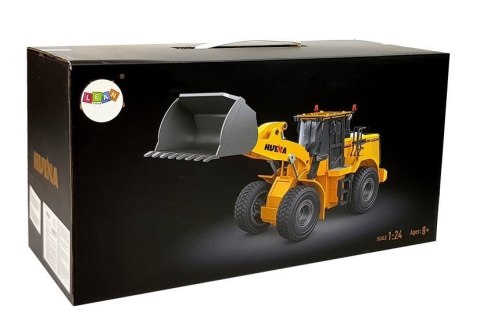 Buldożer Koparka Zdalnie Sterowany 2.4G 1:24 Huina Ruchoma Łyżka Buldożer Koparka Zdalnie Sterowany 2.4G 1:24 Huina Ruchoma Łyżka