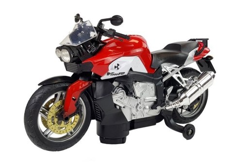 Motocykl na Baterie Czerwony Motocykl na Baterie Czerwony