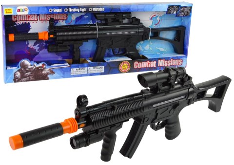 Ogromny Karabin Snajperski Pistolet Światło Dźwięk 70 cm ! Combat Mission Ogromny Karabin Snajperski Pistolet Światło Dźwięk 70 cm ! Combat Mission