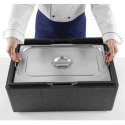 Pojemnik gastronomiczny GN 1/1 z chowanymi uchwytami 530x325x200mm 28L Hendi 817155