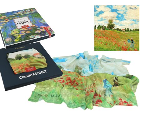 Chusta - C. Monet, Pole maków (CARMANI) Chusta - C. Monet, Pole maków (CARMANI)