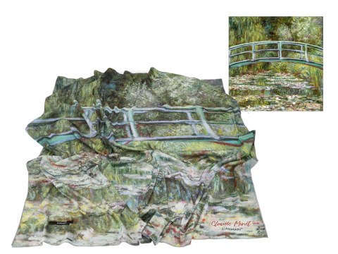Chusta - C. Monet, Staw z nenufarami (CARMANI) Chusta - C. Monet, Staw z nenufarami (CARMANI)