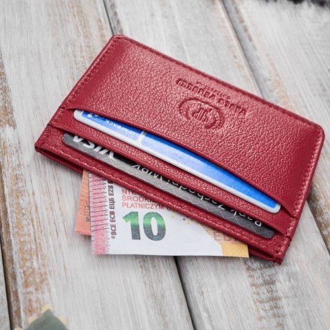 Zestaw prezentowy dla niej portfel damski w kwiaty T-45 i skórzane etui na karty T-151 Paolo Peruzzi ZUP-144-RD Zestaw prezentowy dla niej portfel damski w kwiaty T-45 i skórzane etui na karty T-151 Paolo Peruzzi ZUP-144-RD