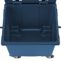 Kontener pojemnik na odpady śmieci komunalne PZH EN 840-2 DIN 1100L - niebieski