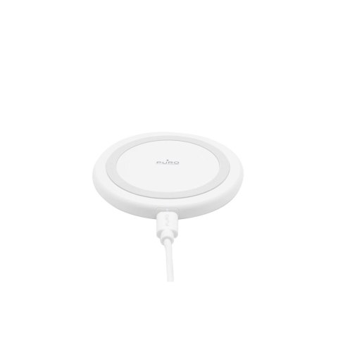 Ładowarka bezprzewodowa do smartfonów Android iPhone 15W - biała Ładowarka bezprzewodowa do smartfonów Android iPhone 15W - biała