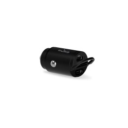 Ładowarka samochodowa 2 x USB-C 30W PD - czarna