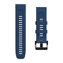 Pasek na Garmin Fenix 3 / 5X / 3HR / 5X Plus / 6X / 6X Pro / 7X IconBand - granatowy