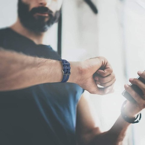 Pasek na Garmin Fenix 5 / 6 / 6 Pro / 7 IconBand - czarny Pasek na Garmin Fenix 5 / 6 / 6 Pro / 7 IconBand - czarny