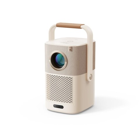 Projektor multimedialny bezprzewodowy FullHD 1080p LCD z głośnikami JBL WiFi BT T2 Plus - beżowy Projektor multimedialny bezprzewodowy FullHD 1080p LCD z głośnikami JBL WiFi BT T2 Plus - beżowy