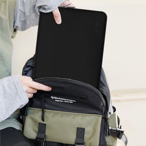 Torba etui pokrowiec na laptopa 15-16'' + etui na akcesoria - czarna