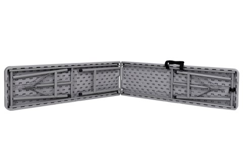 Ławka cateringowa składana w walizkę 180 cm RATTAN szara Ławka cateringowa składana w walizkę 180 cm RATTAN szara