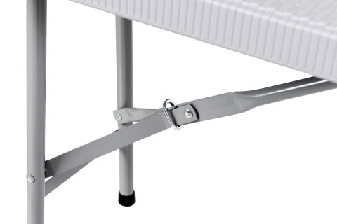 Ławka cateringowa składana w walizkę 180 cm RATTAN szara Ławka cateringowa składana w walizkę 180 cm RATTAN szara