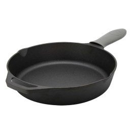 PATELNIA ŻELIWNA 30cm Z SILIKONOWĄ NAKŁADKĄ 2667