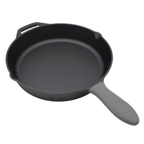 PATELNIA ŻELIWNA 30cm Z SILIKONOWĄ NAKŁADKĄ 2667 PATELNIA ŻELIWNA 30cm Z SILIKONOWĄ NAKŁADKĄ 2667