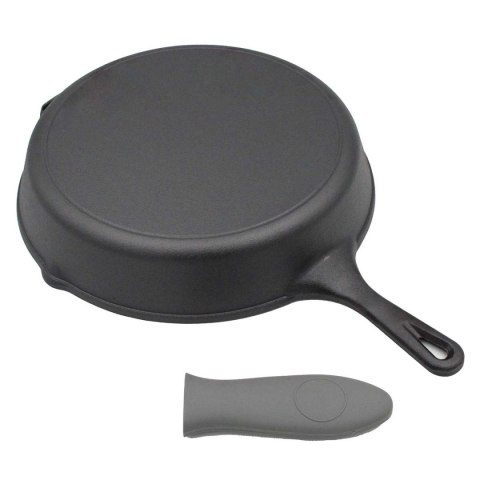 PATELNIA ŻELIWNA 30cm Z SILIKONOWĄ NAKŁADKĄ 2667 PATELNIA ŻELIWNA 30cm Z SILIKONOWĄ NAKŁADKĄ 2667