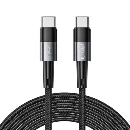 Kabel przewód USB-C PD 100W 5A 3m - szary