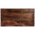 Deska do krojenia z uchwytami drewniana / taca do serwowania 56x29 cm