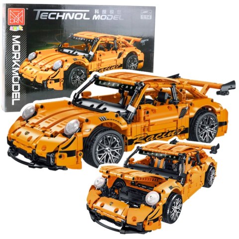 Klocki Konstrukcyjne Samochód GT Racing Pomarańczowy 1:14 1268 el. Klocki Konstrukcyjne Samochód GT Racing Pomarańczowy 1:14 1268 el.