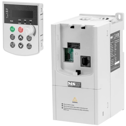 Przetwornica częstotliwości VFD falownik 500 Hz 1500 W 230 V Przetwornica częstotliwości VFD falownik 500 Hz 1500 W 230 V