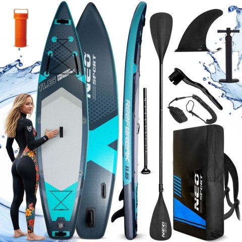 Deska SUP Reefbreak 350 x 81 x 15 cm Neo-Sport 170107 Deska SUP Reefbreak 350 x 81 x 15 cm Neo-Sport 170107